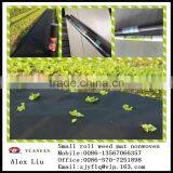 10m/roll 12m/roll 15m/roll...... Black Small Roll Non Woven Used for Weed Control