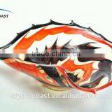 Wholesale High Quality Murano Round Flat Decorative Opal Glass Plate for Wall Hanging thumbnail-1