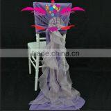 2014 New Style Purple Wedding Chair Covers thumbnail-1