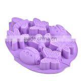 Animal Cake Soap Silicone Mold Baking Pan(Lady Bugs,Butterflies,Bees and Dragonflies) thumbnail-1