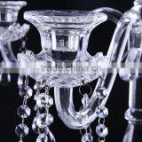 Hot Sale Unique Design Cheap Crystal Wedding Table Candelabras With Reasonable Price thumbnail-2