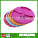 Colorful Food Garde Silicone Wine Glass Mat,Non-slip Silicone Wine Glass Coasters thumbnail-6