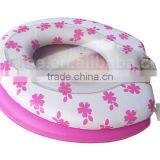 SOFT Mother-Baby Family PVC Toilet Seat Cover, Toilet Seat Cover W/printing, Soft Family Adult & Kid/child Toilet Seat thumbnail-1