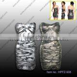 Golden Evening Dress thumbnail-1