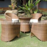 PE Rattan Coffee Table Set of 5pcs/ Garden set