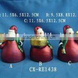 New Ceramic Santa Claus With Led Lights Christmas Decoration thumbnail-1