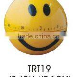 Smile Face Round Shape Plastic Kitchen Mechanical Timer thumbnail-1