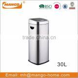30L or 50L Large Stainless Steel Touch Garbage Types of Waste Bin thumbnail-3
