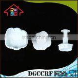 NBRSC Rose Plunger Cookie Cutter Biscuit Cookie Mould Baking Tools Utensils thumbnail-3