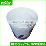 Cinquefoil Printing Portable Disposable Wholesale White Tea Cups thumbnail-1