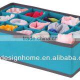 HOME DECOR COLOR 15-GRID NON-WOVEN FOLDING SOCK ORGANIZER thumbnail-1