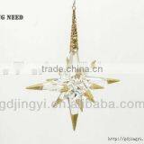 Acrylic Hanging North Star Christmas Tree Topper Ornament thumbnail-1