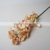 Real Touch Decorative Artificial Cymbidium Orchid Flower for Landscaping Decoration thumbnail-5
