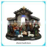 Resin Religious Nativity Set thumbnail-1