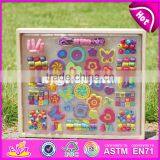 2017 New Design Educational Wooden Threading Toys for Toddlers W11E059 thumbnail-1