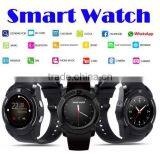 2017 Wholesale Eco Friendly Wristband Health Care 3G GSM Card Bluetooth Smart Watch thumbnail-1