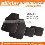 Universal 4 Pieces Full Set Carpet Floor Mats Car Carpet Mat thumbnail-1