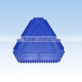 Smalll Mini Size Promotional Plastic Triangle Cut Novelty Ice Scraper
