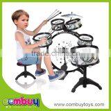 Most Popular Plastic Musical Instrument Toy Electronic Drum Set thumbnail-1