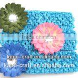 24 Colors Textile Accessories Crochet Headbands thumbnail-1
