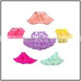 Top Sale Fluffy Tutu Pettiskirt for Baby Girls Tutu Dress Sloid Color Various Color Chiffon Tutu Dress in China thumbnail-1