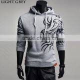 GZY -2016new Autumn Stocklot Men Fashionable 100% Cotton Hoodies Blank thumbnail-5