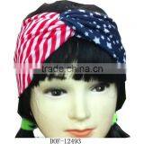 Fashion New Latest Jersey Cotton Hot Flag Headband USA thumbnail-1