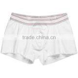 Plain White Cotton Boxer Briefs Men High Cut Briefs Wholesale