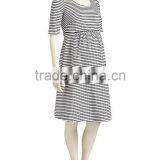 Top Quantity Blank Plus Size Dress for Pregnant Women Maternity Party Dresses thumbnail-3