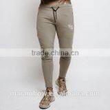 Essential Fitness Blood Red Tapered Gym Sweatpants Men Joggers Cotton Fleece Jogger Pants OEM Wholesale thumbnail-4