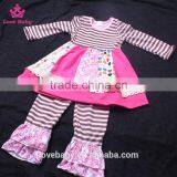 Turkey Wholesale Children Clothes Bubble Splicing Flower Outfits Sets LBYTZ001-67 thumbnail-1