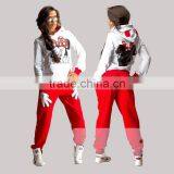 2016 Hot Selling Casual Sportswear Cute Micky Mouse Printed Hooded Long-sleeved Suit Tenue Sportwear thumbnail-2