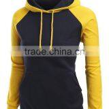 Plain Womens Pullover Hoodie/Ladies Fleece Sweatshirt Hoody/Woman Coat and Jacket thumbnail-5