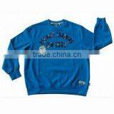 Custom Flock Print Sports Shirt With Cotton Polyester Fleece thumbnail-1