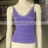 High Quality Women Camisole Lace Ladies Camisole With Hole Line thumbnail-1