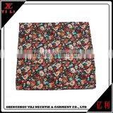 Gift Woven Cotton Printed Mini Flower Christmas Handkerchiefs thumbnail-2