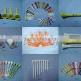 Colored Pink Golf Tees Bulk thumbnail-1