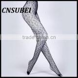 Summer Sexy Jacquard Fishnet Stockings Pantyhose Vintage Hollow Bottoming Tights thumbnail-1