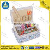 New Design Folding Sewing Basket With Handle in Hign Quality thumbnail-3