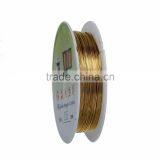 High Quality Round Rose Gold 0.8mm Copper Jewelry Making Beading Wire thumbnail-5
