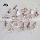 6x10MM Teardrop Baby Pink Color Fancy Stone BUT4300 thumbnail-1