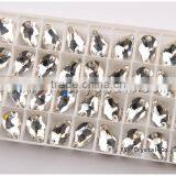 Flat Back Sew on Crystal Beads for Wedding Dress thumbnail-2