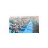 Three Waves Guardrail Roll Forming Machinery, Automatic Metal Roll Forming Machine