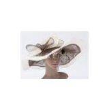 14cm Soft Brim Ladies Tea Party Hats With Two Layers Bowknot For Church thumbnail-1