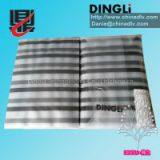 Magnetic stripe coated overlay