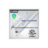 10lm/w Milky Cover Warm White LED Sensor Tube With UL DLC Ra85 PFC>0.95