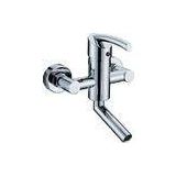 Nickle Chrome Plating Two Hole Bathroom Faucet Household Ceramic Cartridge
