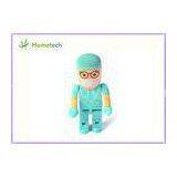 Custom Made 8GB / 16GB Cartoon Character USB Drives / USB 2.0 Character Green