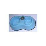 Twin Pet Bowl( Rubber-coated) thumbnail-3