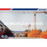 High Quality Construction Tower Crane 24.7KW 40 - 130m Flat Top Tower Crane QTZ80 thumbnail-2